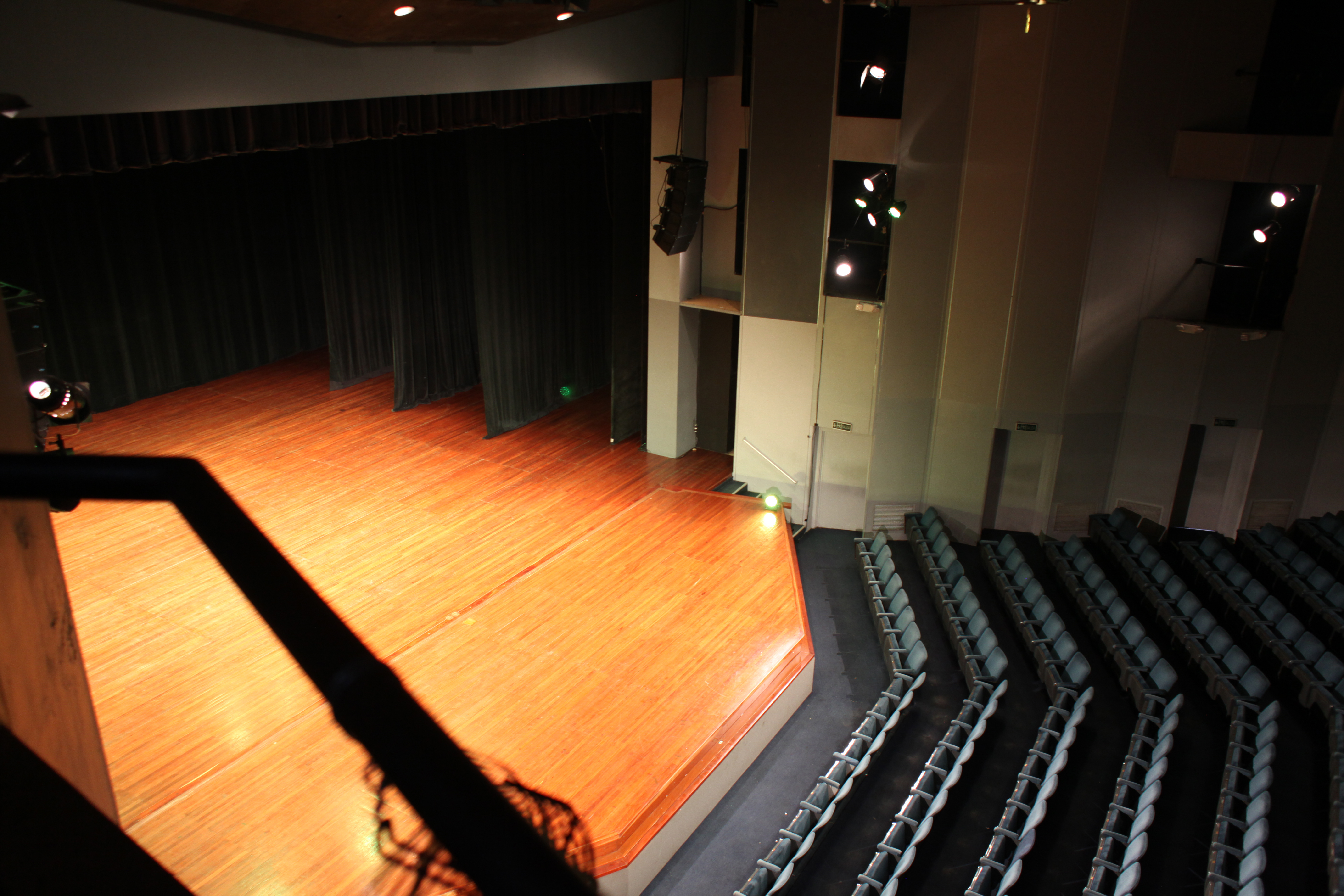 Young ballet dancers practicing in a professional dance studio